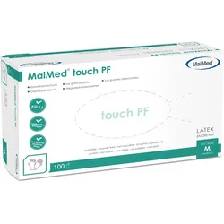 Myclean Touch Gr. M Latexhandschuh Pf 100 ST