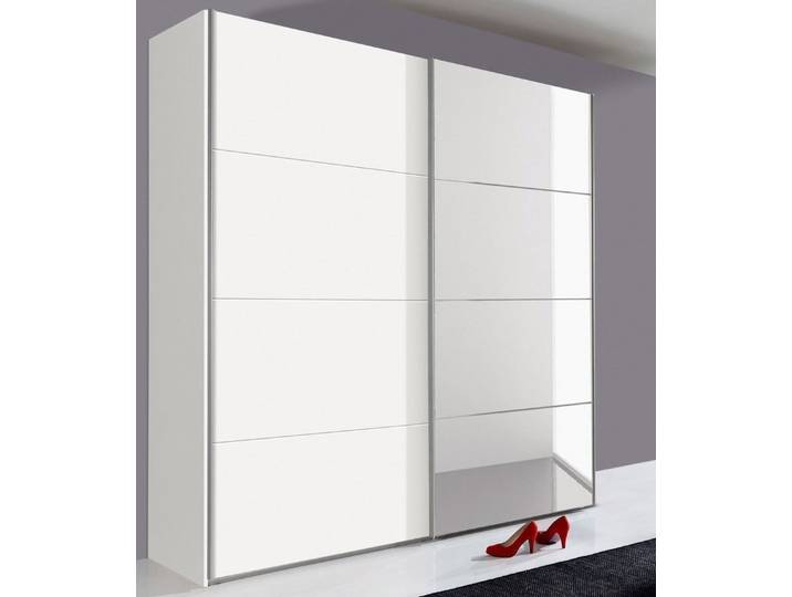 Wimex Schwebetürenschrank Ernie Kleiderschrank mit Spiegel, Made in Germany (Wähle aus verschiedenen Größen deinen perfekten Stauraum) Schlafzimmerschrank in verschiedenen Breiten