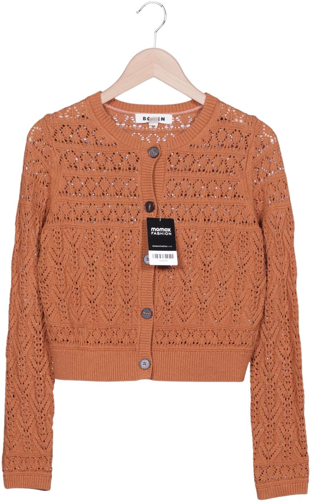Boden Damen Strickjacke, Braun, Gr. XS, Baumwolle - Second Hand
