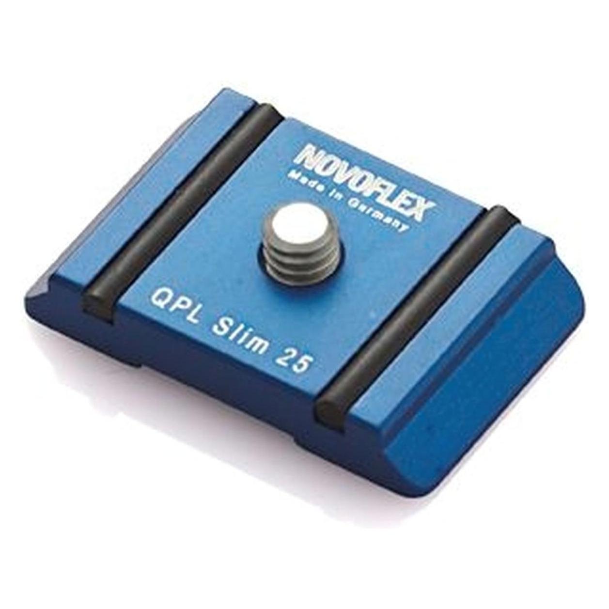 Novoflex Klemmplatte Slim 25x39mm (Stativ Schnellwechselplatte) (4110100673)
