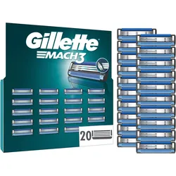 Gillette, Rasierklingen, Mach3 (20x)