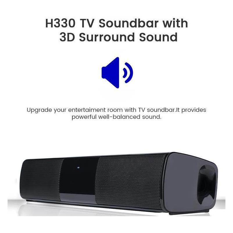 Somostel SMS-H330 2X5w TV Soundbar with 3D Surround Sound (10 W, 2.0 Kanal) (2_362475)