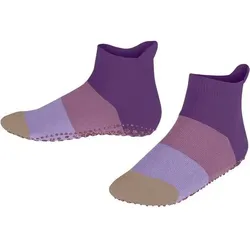 FALKE Colour Block Homesocks stark, Größe 19-22 in Lila 8028
