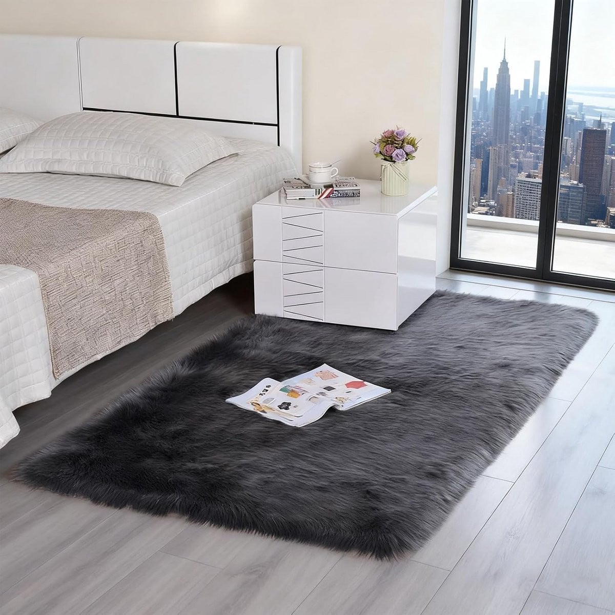 Wasbare antislip vloerkleed runner voor de hal, woonkamer of slaapkamer