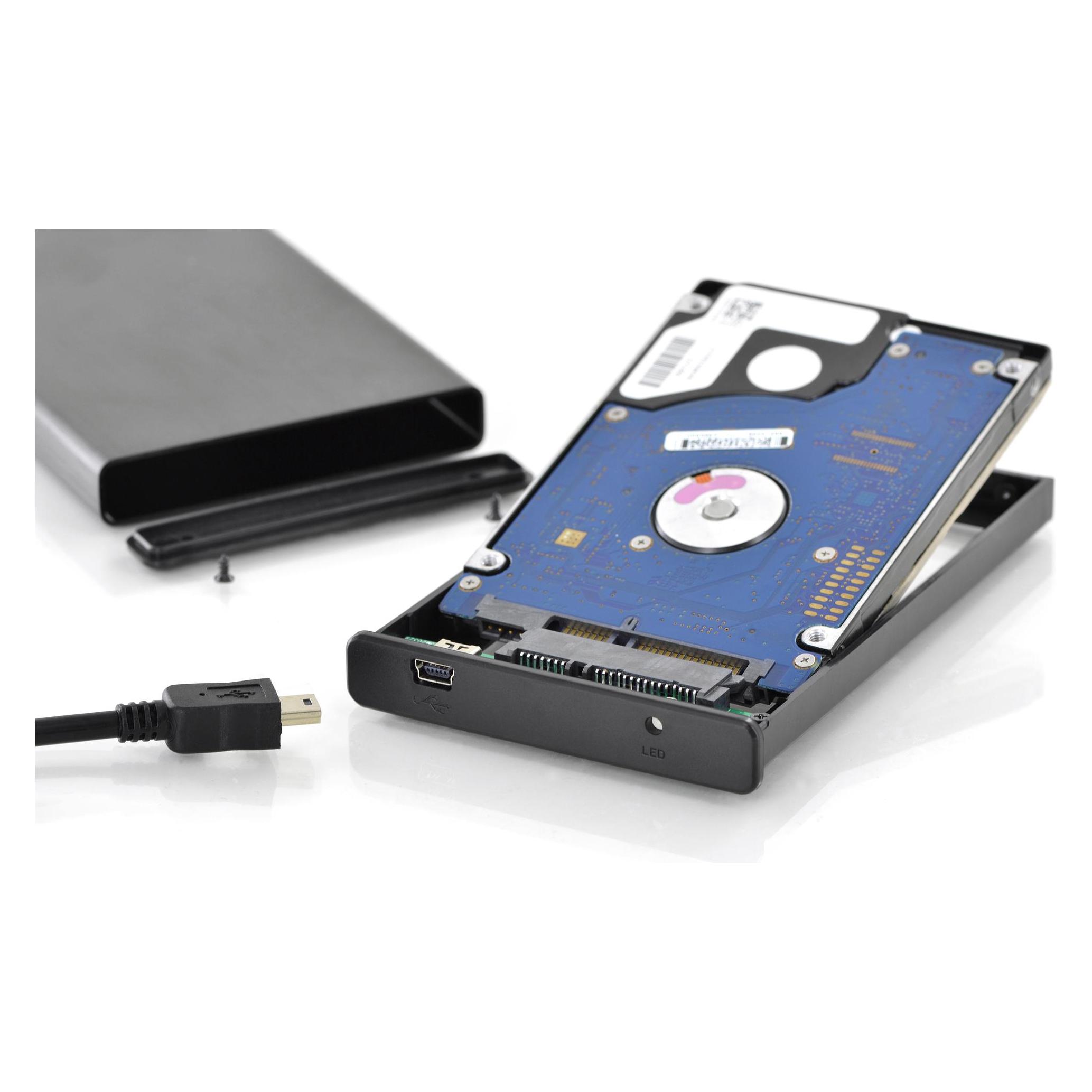 Digitus Externes Gehäuse 2,5" SATA I-II SSD (2.5") (DA-71104)