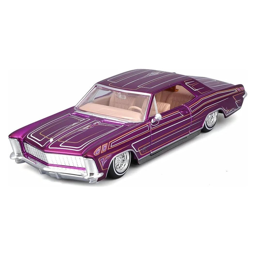 Maisto Buick Riviera 1965 Lowrider 1/24 violett (32551)