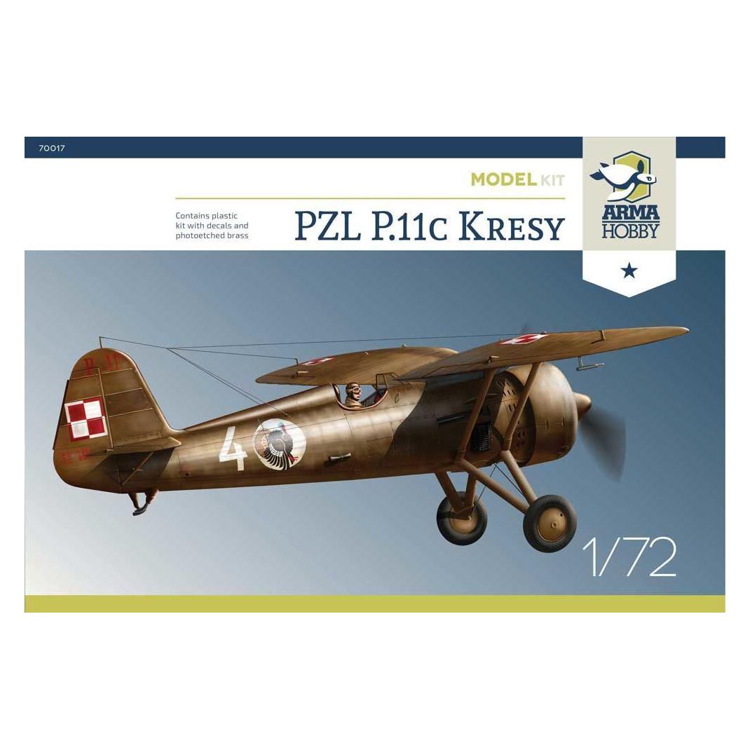 Arma Hobby PZL P.11c "Kresy" Model Kit (70017)