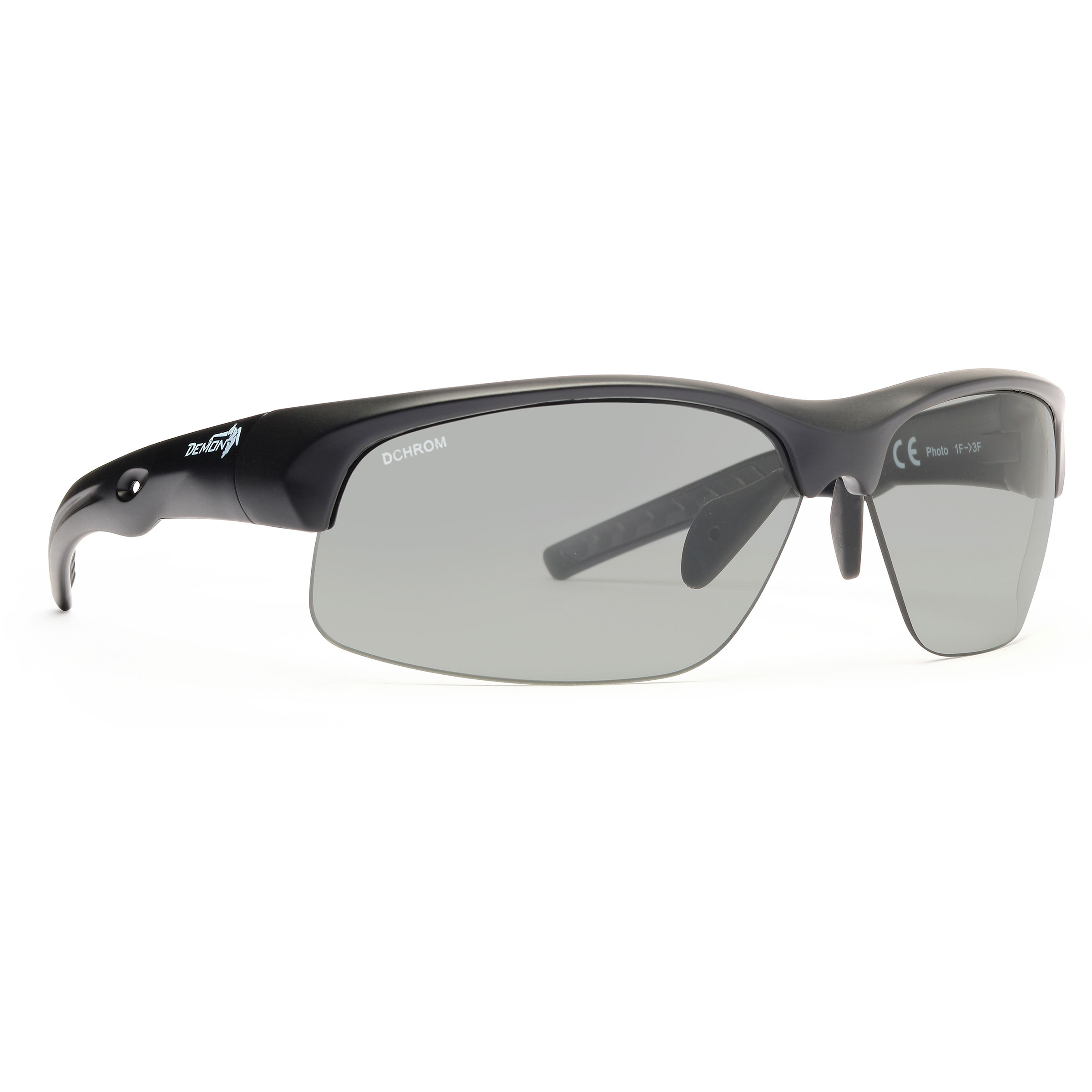 Demon Fusion DChrome Sportbrille Sportbrillen & Sportsonnenbrillen schwarz Mountainbike | Rennrad | Gravel