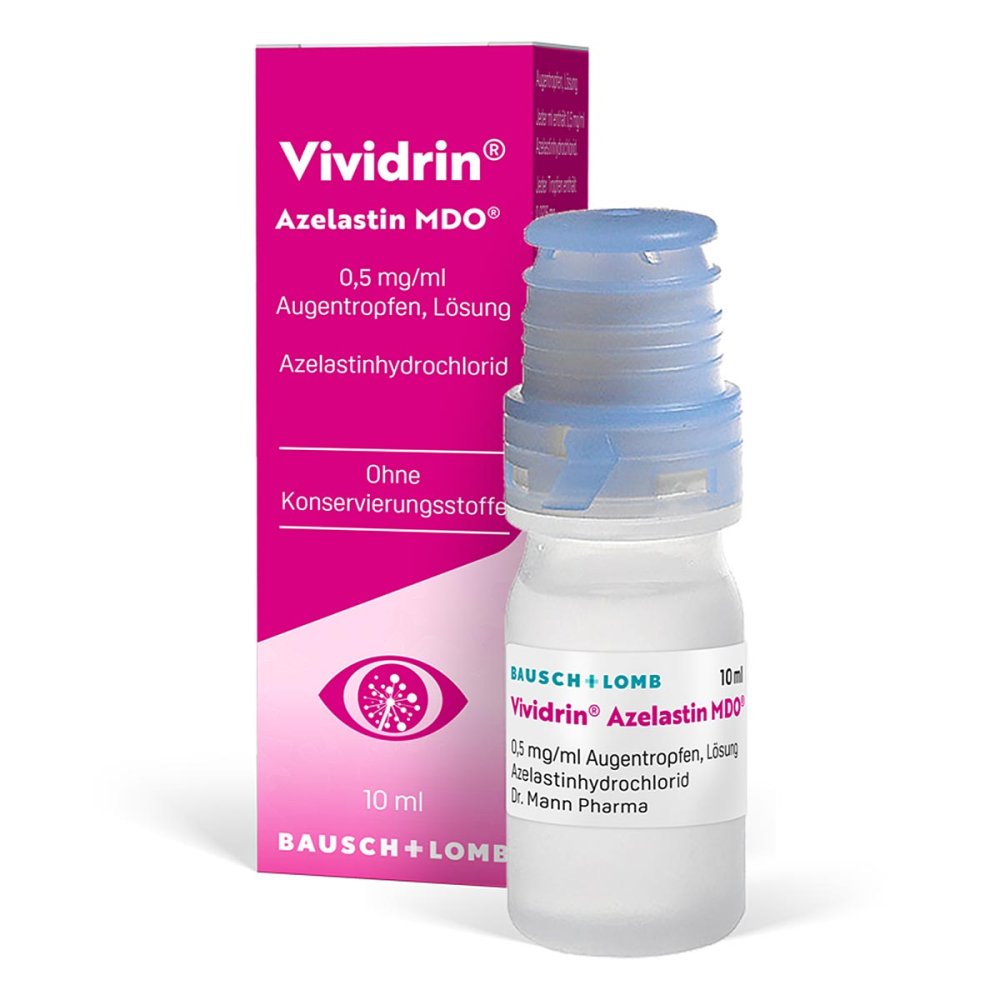 Dr. Gerhard Mann Vividrin Azelastin MDO 0,5 mg/ml Augentropfen, Lösung 19782695