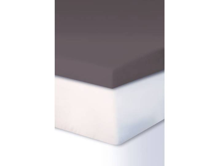 Living Home Fixleintuch Leira graphit Baumwolle/Kunstfaser 160 x 220 cm - Material: 97% Baumwolle, 3% Elasthan