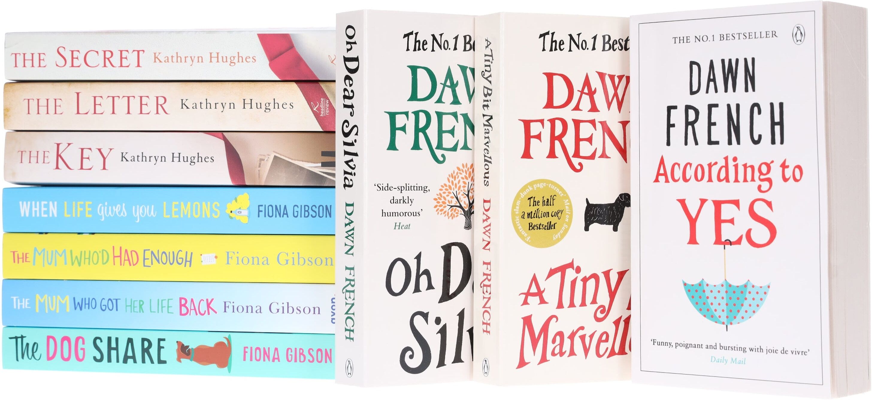 Feel-Good & Emotional Bundle 10 Books Collection Set - Fiction - Paperback Various