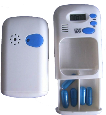 Megadent Deflogrip Gerhard Reeg GmbH PILLENDOSE mini mit Alarm 1 St 03314377