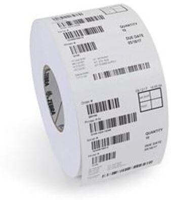 Zebra Z-Select 2000D etiquetas (880154-025) 51mm x 25mm (10 rolos)