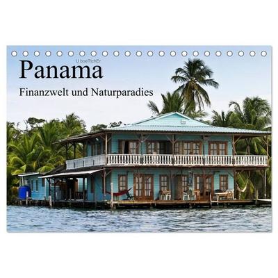 Panama - Finanzwelt und Naturparadies (Tischkalender 2027 DIN A5 quer), CALVENDO Monatskalender