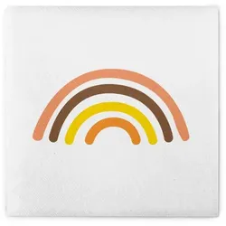 Serviette "Rainbow-Vintage" aus Linclass® Airlaid 40 x 40 cm, 12 Stück