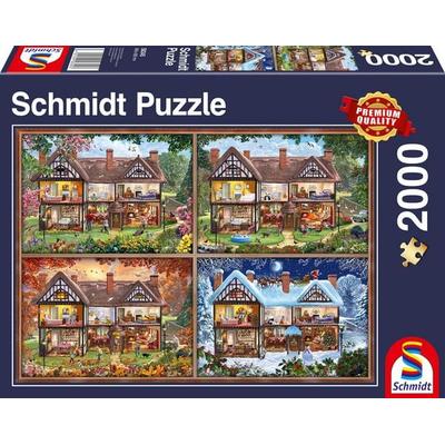 Jahreszeiten Haus (Puzzle)