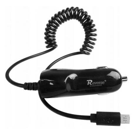 Revers Ładowarka Ładowarka samochodowa Reverse CC-21 2,1A MICRO+USB czarna (CC-21)