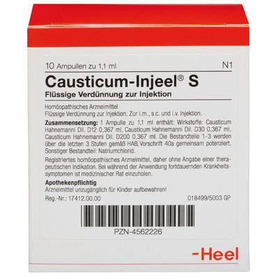 Causticum Injeel S Ampullen 10 St