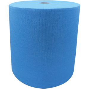 Wipex Putztuchrolle Spezial 250435BL, aus Vlies, blau, 1-lagig, 400 Blatt à 30 x 35 cm, perforiert, 1 Rolle
