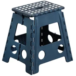 KESPER Sitzhocker, faltbar, blau, 31x22x39cm, Kunststoff