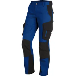 Damen Arbeitshose "ANNETTE" - 40 - royalblau/schwarz