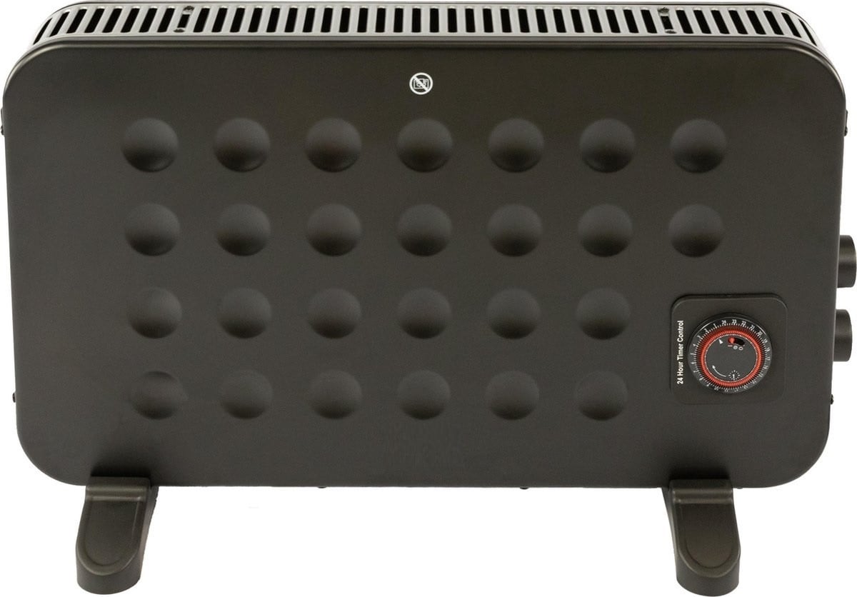 Quality Heating Convector Wit 2000 Watt vrijstaand model met timer en instelbare vermogensregeling