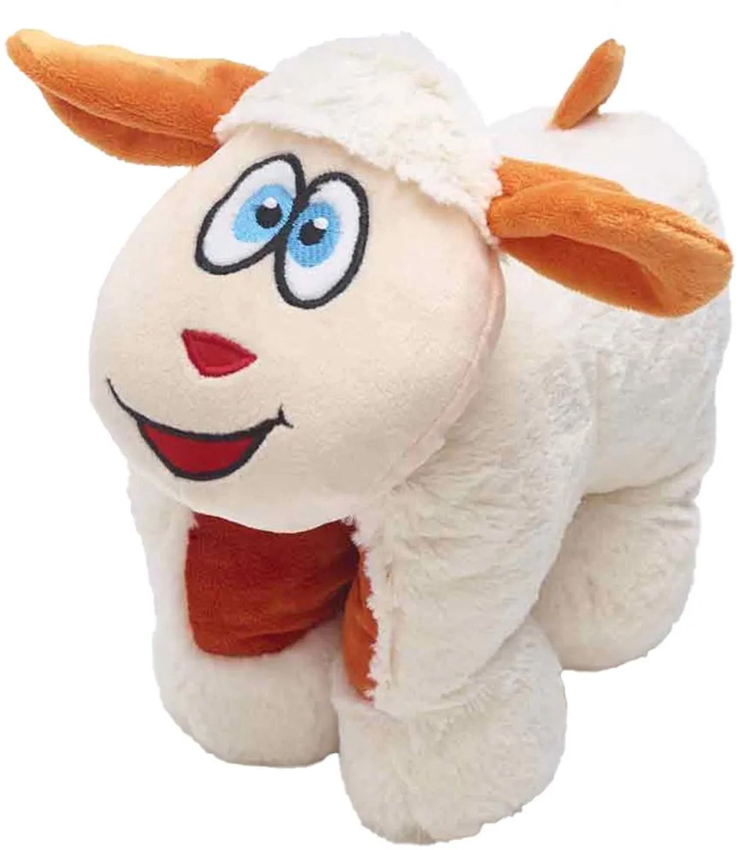 Travel Blue Schaap Junior Kussen Beige