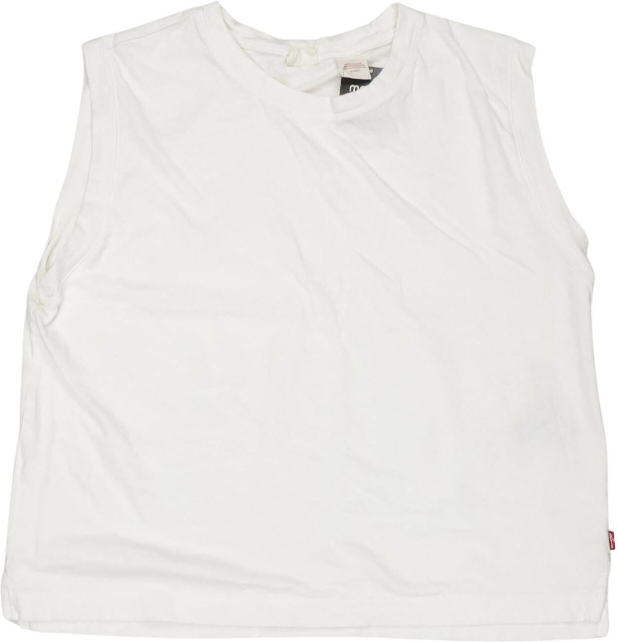 Levis Damen Top, Weiß, Gr. S, Baumwolle - Second Hand