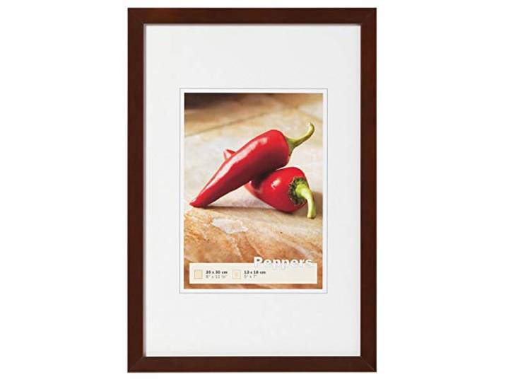 walther design fotolijst walnoot 30 x 40 cm Peppers Houten Fotolijst BP040N