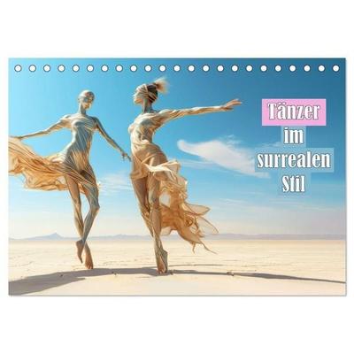 Tänzer im surrealen Stil (Tischkalender 2027 DIN A5 quer), CALVENDO Monatskalender