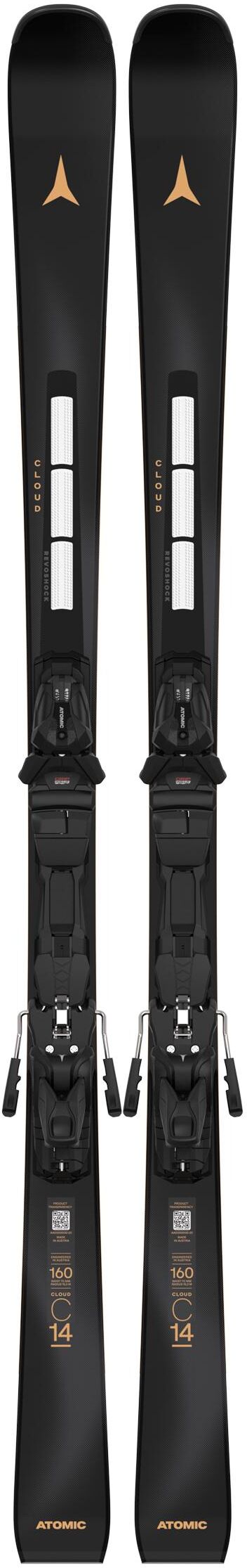 Atomic  - Pack Ski E Cloud C14 Rvsk S Pt - 160 + E Mi 12 Gw Black F80 - Ski