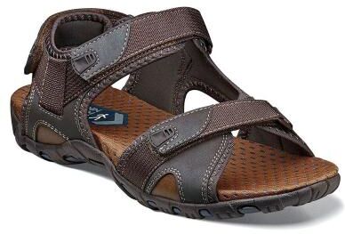 Nunn Bush Rio Bravo Three Strap River Sandal - Mens 12 Brown Medium