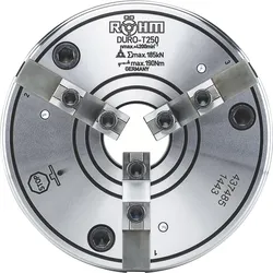Röhm DURO-T 400, 3-Backen, Zylindrische Zentrieraufnahme, Grundbacken - 437487