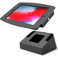 Compulocks Laikiklis AV Capsule-Ständer - sicherer Tablet-Kiosk mit einem Betrachtungswinkel von 30 Grad, Tablet Halterung, Schwarz