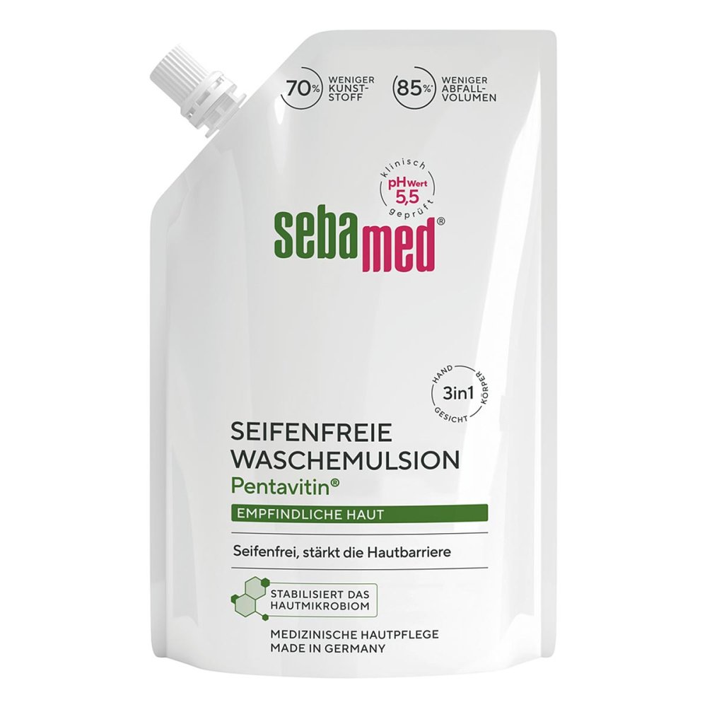 Sebapharma GmbH & Co.KG Sebamed flüssig Waschemulsion Nachfüllpackung pckg. 04656482