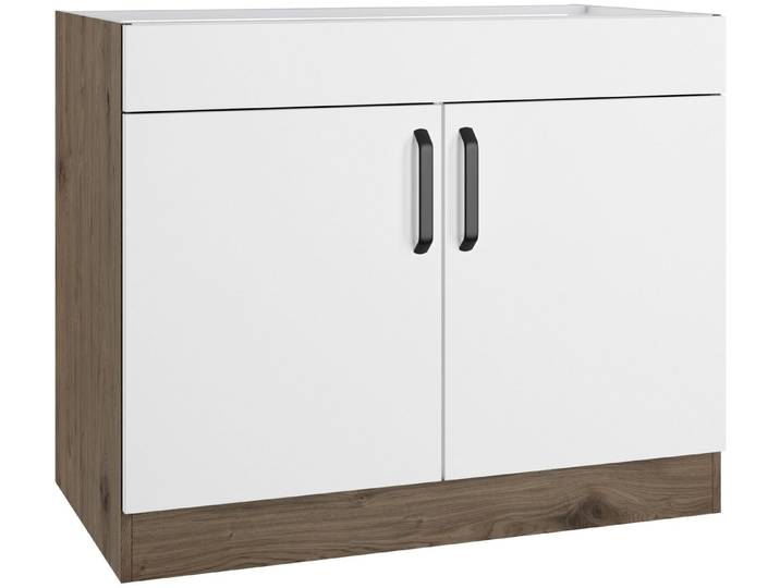 wiho Küchen Spülenschrank Elba Breite 100 cm