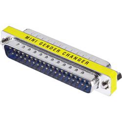 CONRAD Seriell Adapter [1x D-SUB-Stecker 37pol. - 1x D-SUB-Stecker 37pol.] Gelb AD37G-37MM
