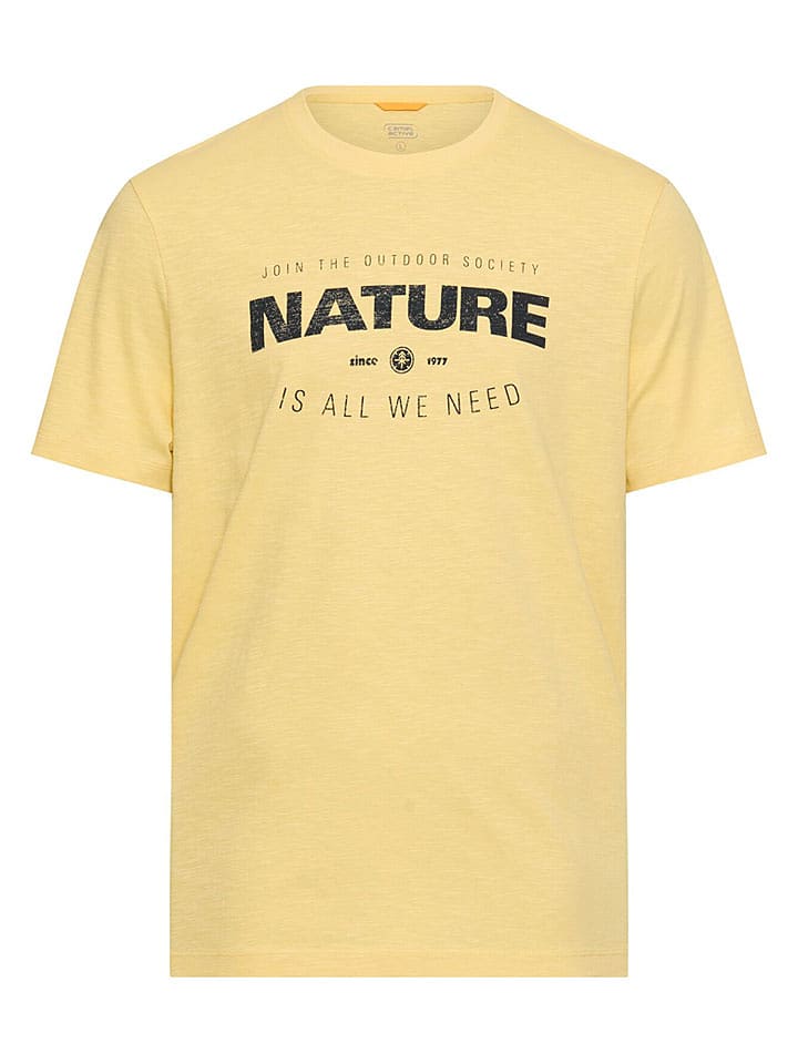 Camel Active Shirt in Gelb - M