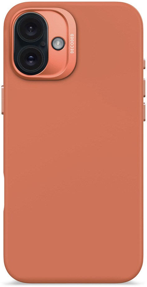 Decoded iPhone 16 Plus AntiMicrobial Silikone Bagside Cover - MagSafe Kompatibel - Sand Stone