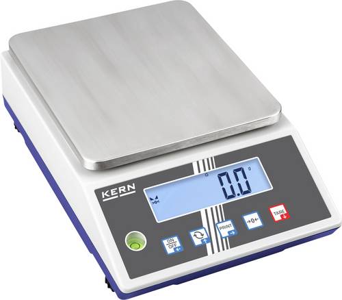 Kern PCB 10000-1 Präzisionswaage Wägebereich (max.) 10kg Ablesbarkeit 100 mg über Steckernetzteil, batteriebetrieben Grauweiß