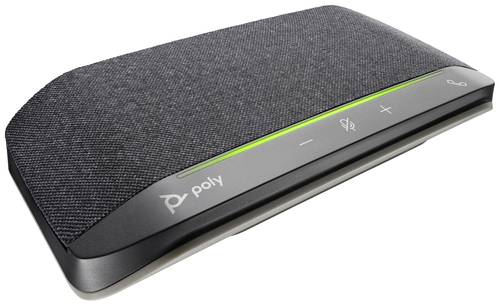 HP Poly Sync 10 Konferenzlautsprecher Freisprechen Schwarz, Silber