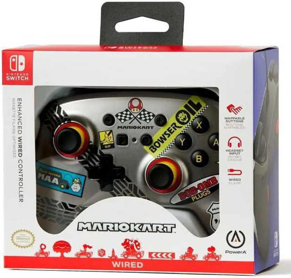 PowerA NSGP0145-01 Gamepad voor Nintendo Switch met USB-kabel