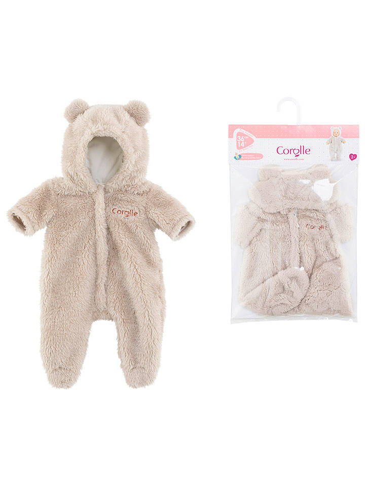 Puppen-Outfit "Corolle Kuschelanzug Teddy" - ab 2 Jahren - onesize