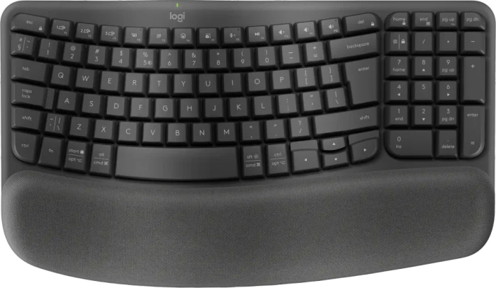Logitech Wave Keys Wireless Ergonomic Keyboard - US INTL
