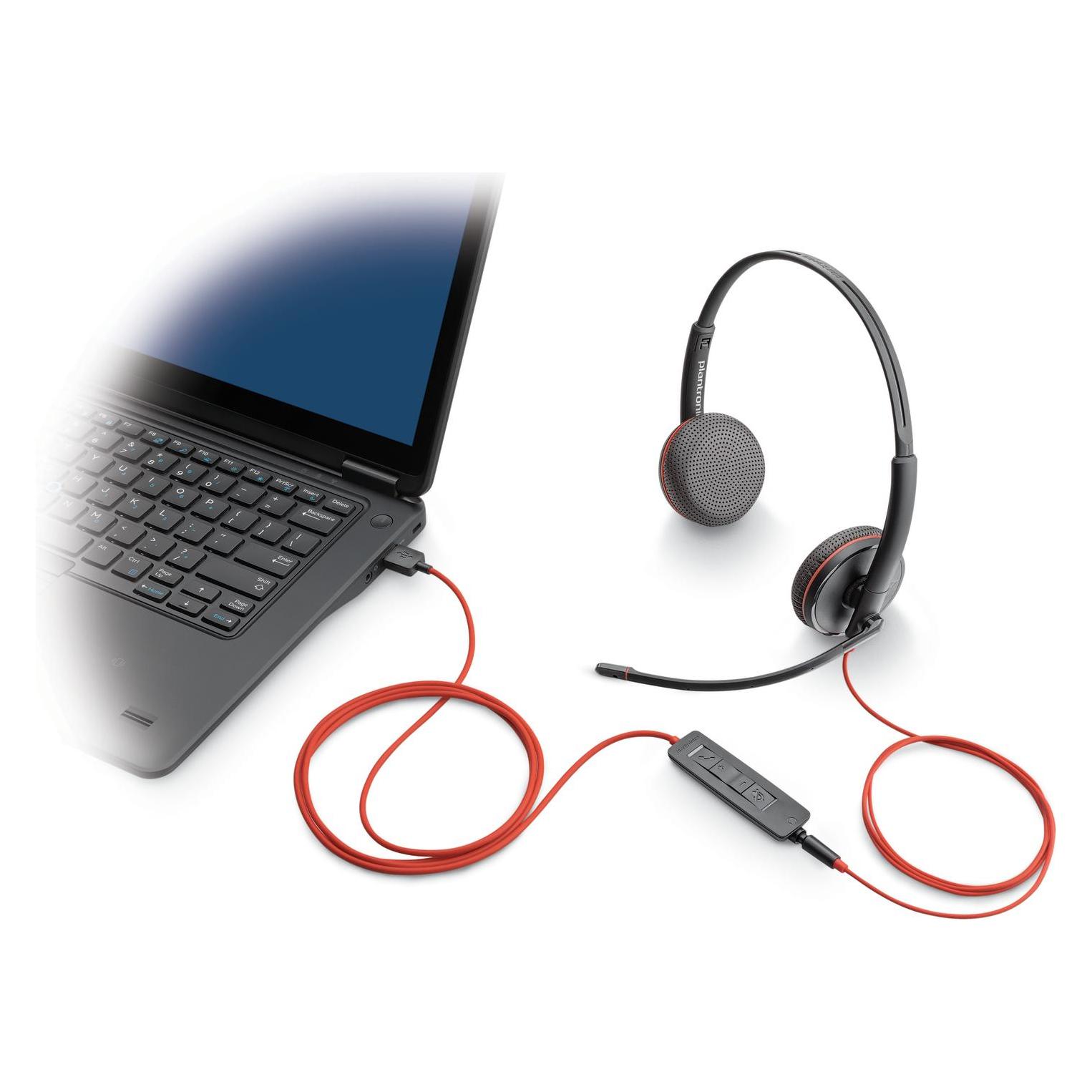 HP Poly Blackwire 3225 USB-C Duo (Kabelgebunden, USB-C) (209751-101)
