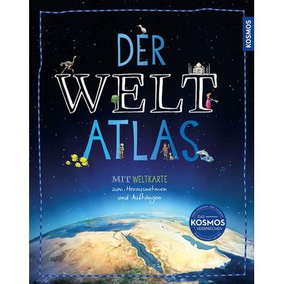 Der Weltatlas, Gebundene Ausgabe von Angelika Sust,Heike Herrmann, Kosmos, 978-3-440-17289-6