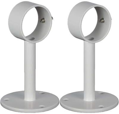 Urbanest Ceiling or Wall Bracket for 1 1/8-inch Rod, 2 Pieces