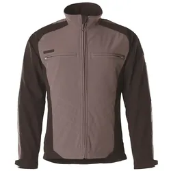 Softshelljacke "DRESDEN" Unique Zweifarbig - S - anthrazit/schwarz