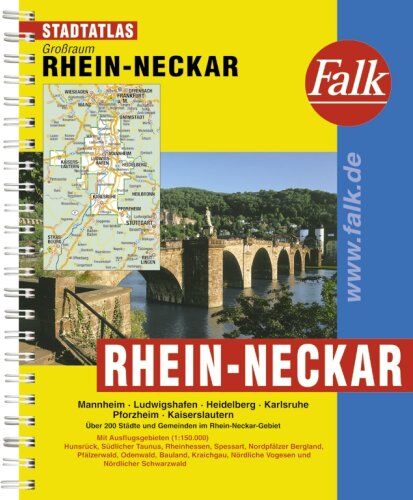 Falk Stadtatlas Großraum Rhein-Neckar - Preis vom 09.10.2026 07:28:09 h