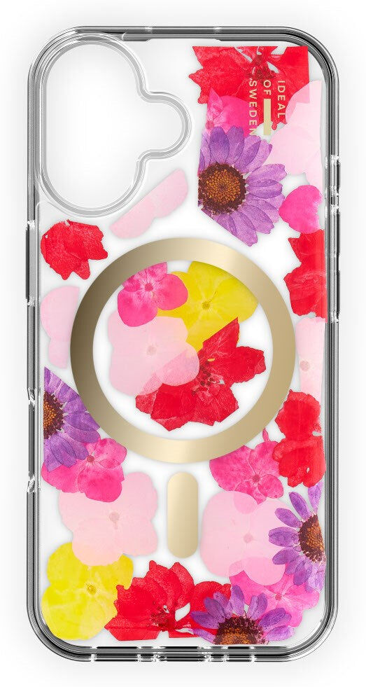 iPhone 17 iDeal Of Sweden Clear Cover - MagSafe Kompatibel - Tropical Floral